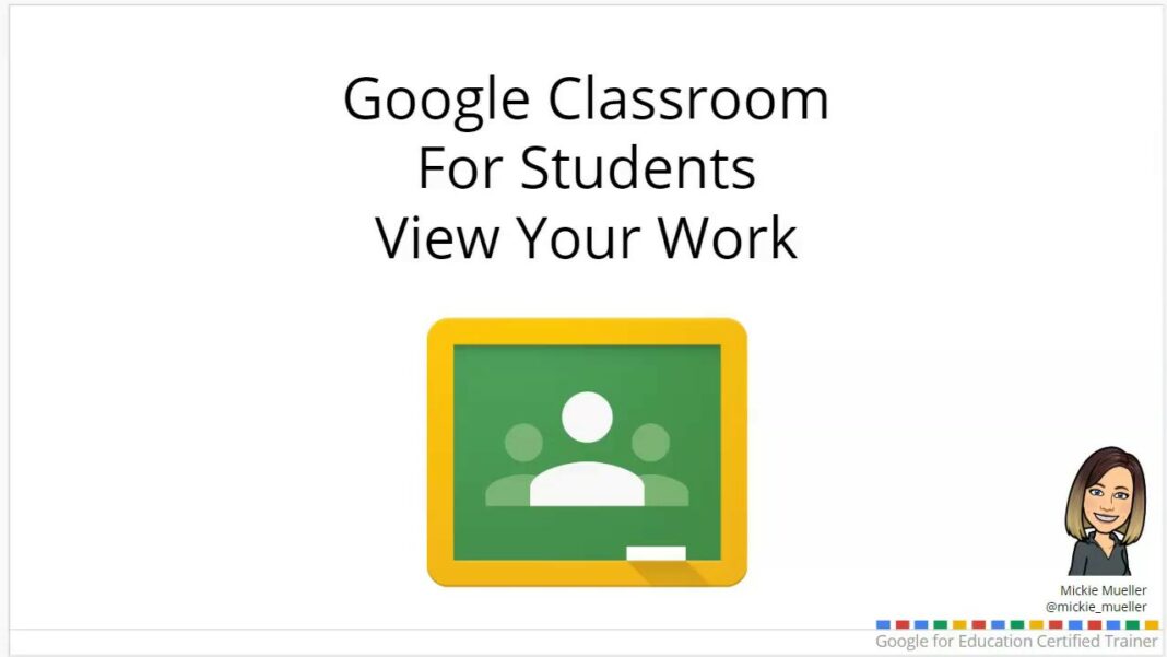 Google Classroom Work